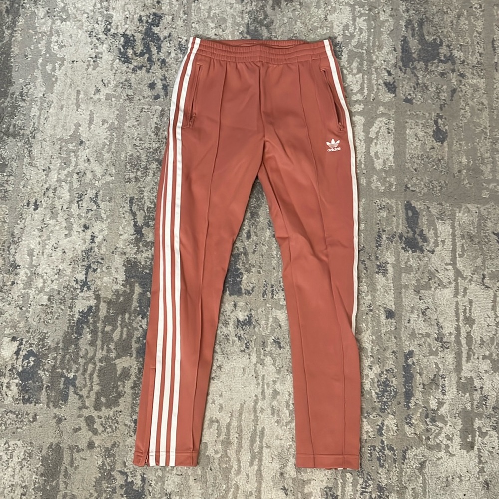 Pink Adidas Track Pants - Size: XS